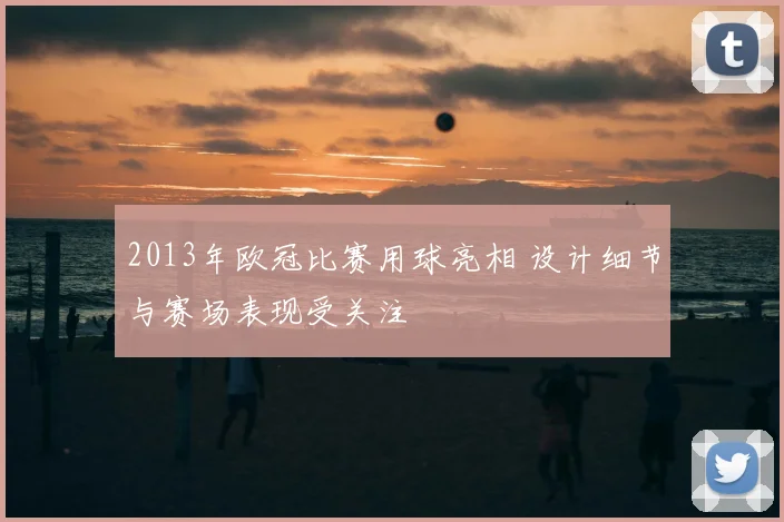 2013年欧冠比赛用球亮相 设计细节与赛场表现受关注